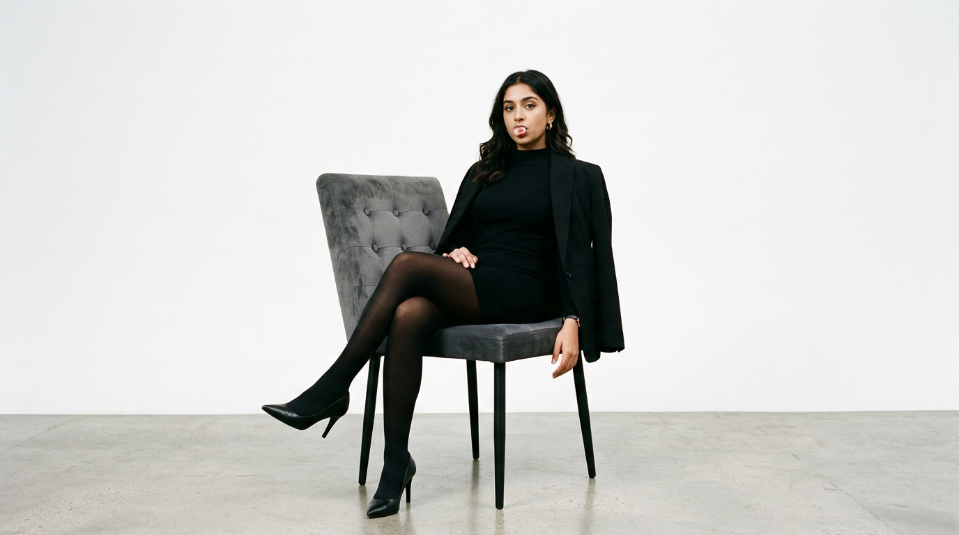Ecommerce garment photograph ready for AI try-on